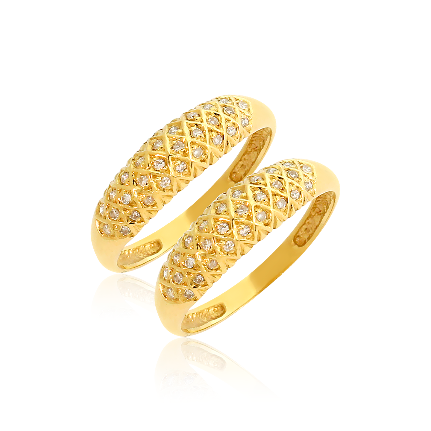 Aparador Vivaz em Ouro Amarelo 18k e Diamantes