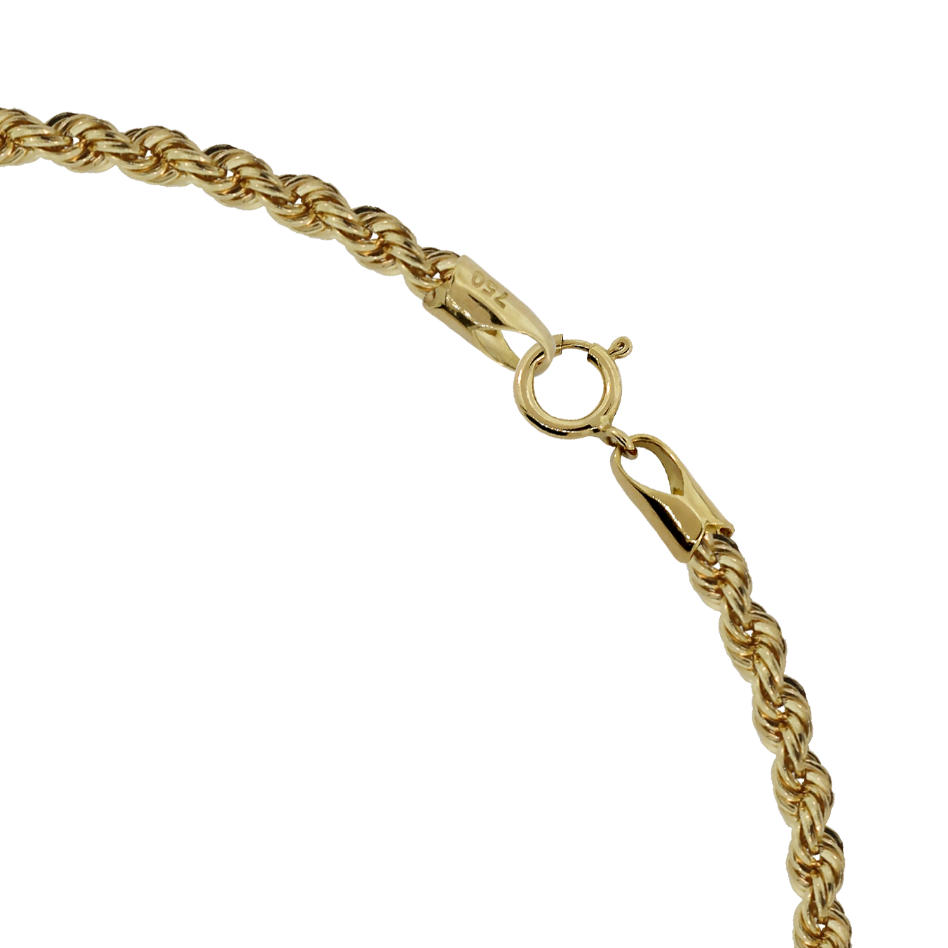 Pulseira Cabo Ouro Amarelo 18k